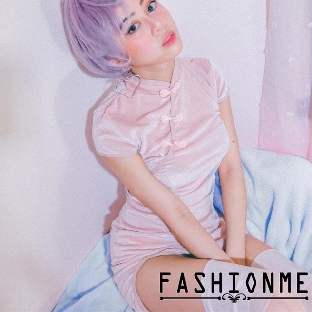 Đầm body xườn xám [2hand]