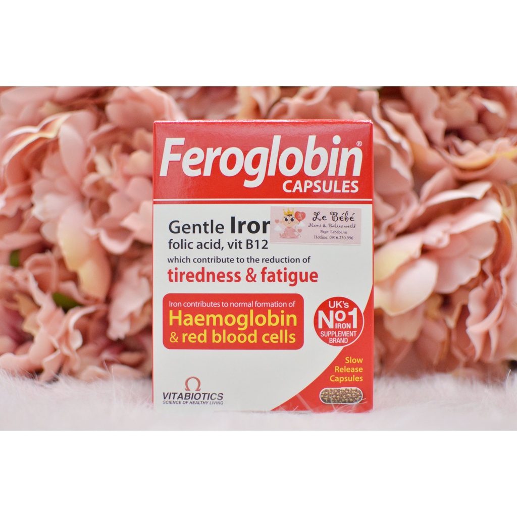 Sắt cho mẹ bầu bú - Feroglobin Iron