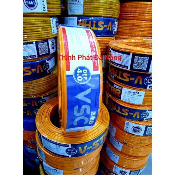 10M - 100 Mây điện đôi  2x4, lõi đồng 100% + Tặng kèm bút thử điện