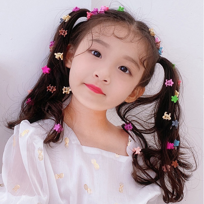 Set 50 Kẹp Tóc Công Chúa Dễ Thương Cho Bé Gái