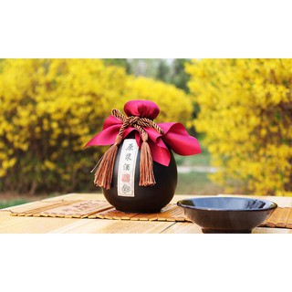 bình đựng rượu hoa đào