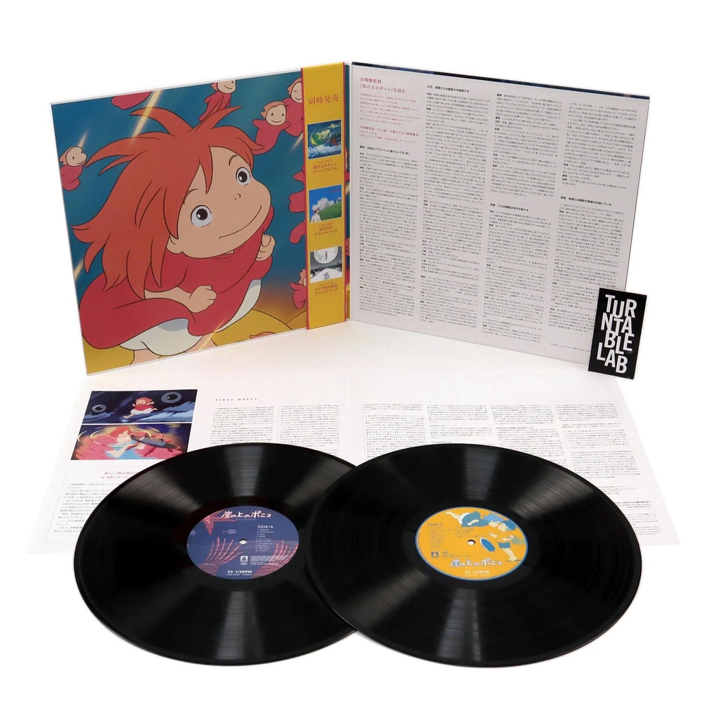 Đĩa Than  Album Ponyo On The Cliff By The Sea Soundtrack - Joe Hisaishi