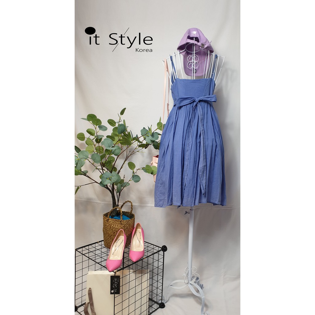 Váy dây (Little Princess Sleeveless Dress - Second Hand)