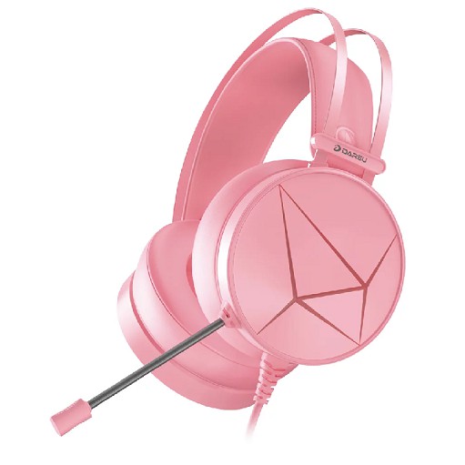 Tai nghe Dareu EH722s Queen Pink Hồng 7.1 giả lập- Phiên bản đặc biệt - EH722s Pink