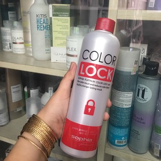 DUNG DỊCH KHÓA MÀU VÀ LÀM BỀN MÀU NHUỘM SOPHIA HÀN QUỐC 530ML