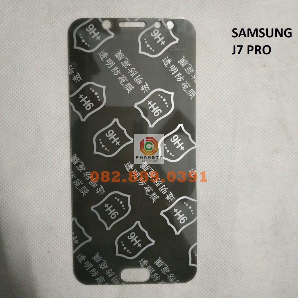 Dán cường lực chống nhìn trộm Samsung J7 2015 / J7 2016 / J7 Prime / J7 Pro / J7 max / J7 Plus / J7 Duo J8 2018 dẻo nano