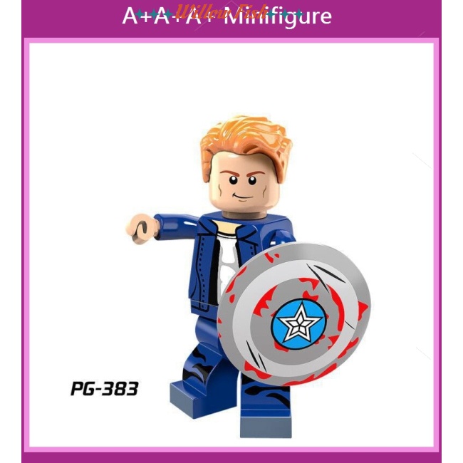 Mô Hình Lego Mini Pg8093 Siêu Anh Hùng Bain Wolverine Deadpool Đội Us Team