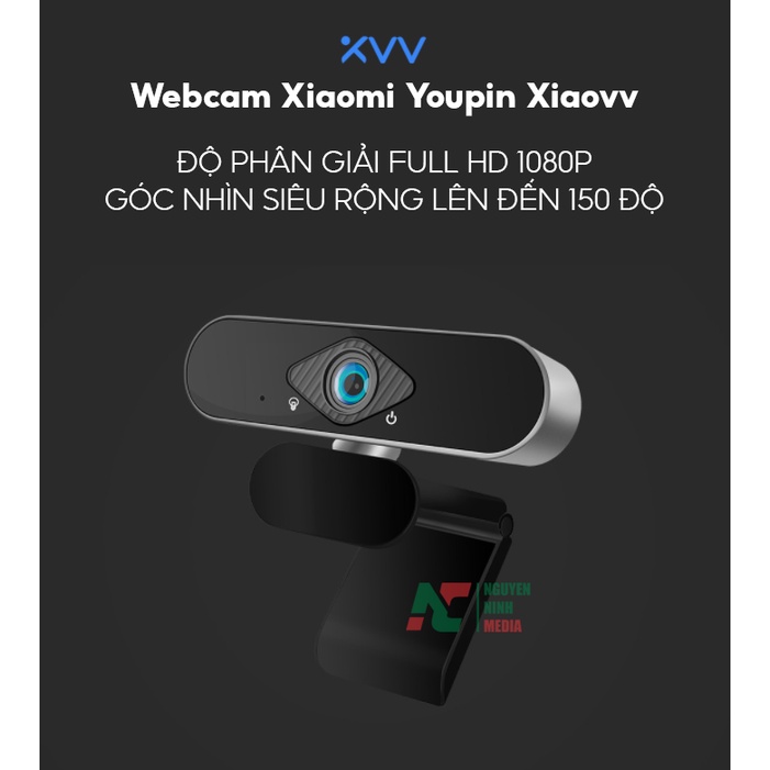 Webcam Xiaomi Youpin Xiaovv 6320s Full HD 1080P - Hàng Chính Hãng