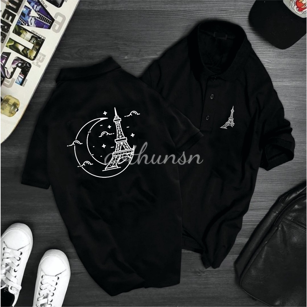 Áo thun cổ trụ cổ bâu polo THÁP