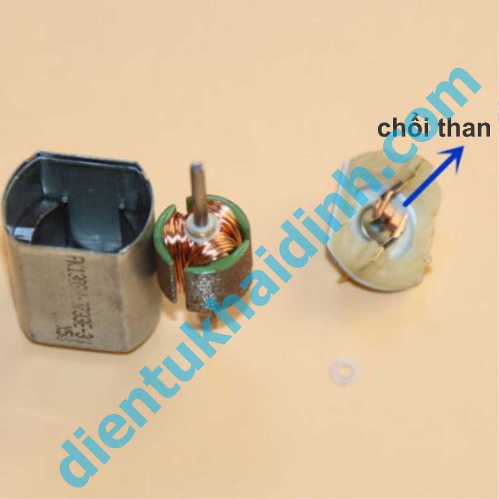 2 cái động cơ DC FK-130S-3733 3V 750mA 22000V/P, trục 2mm kde4390