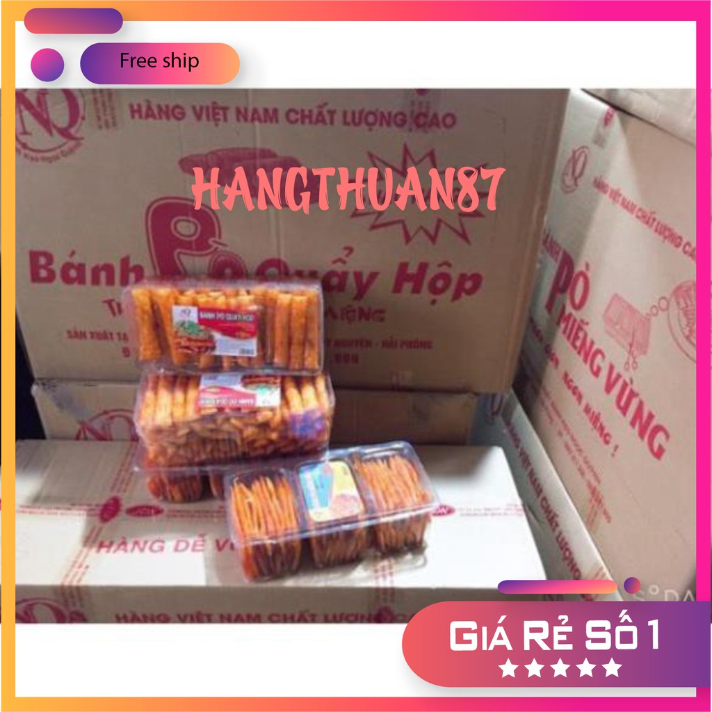 Bánh Pò quẩy giòn giòn thơm ngon hết sảy