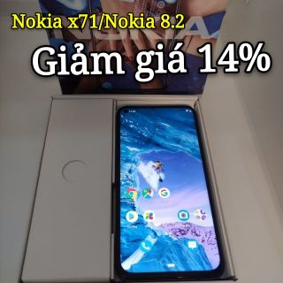 Điện thoại thông minh Nokia x71 6G+128G 99%Mới full phụ kiện Nokia 8.2 đen
