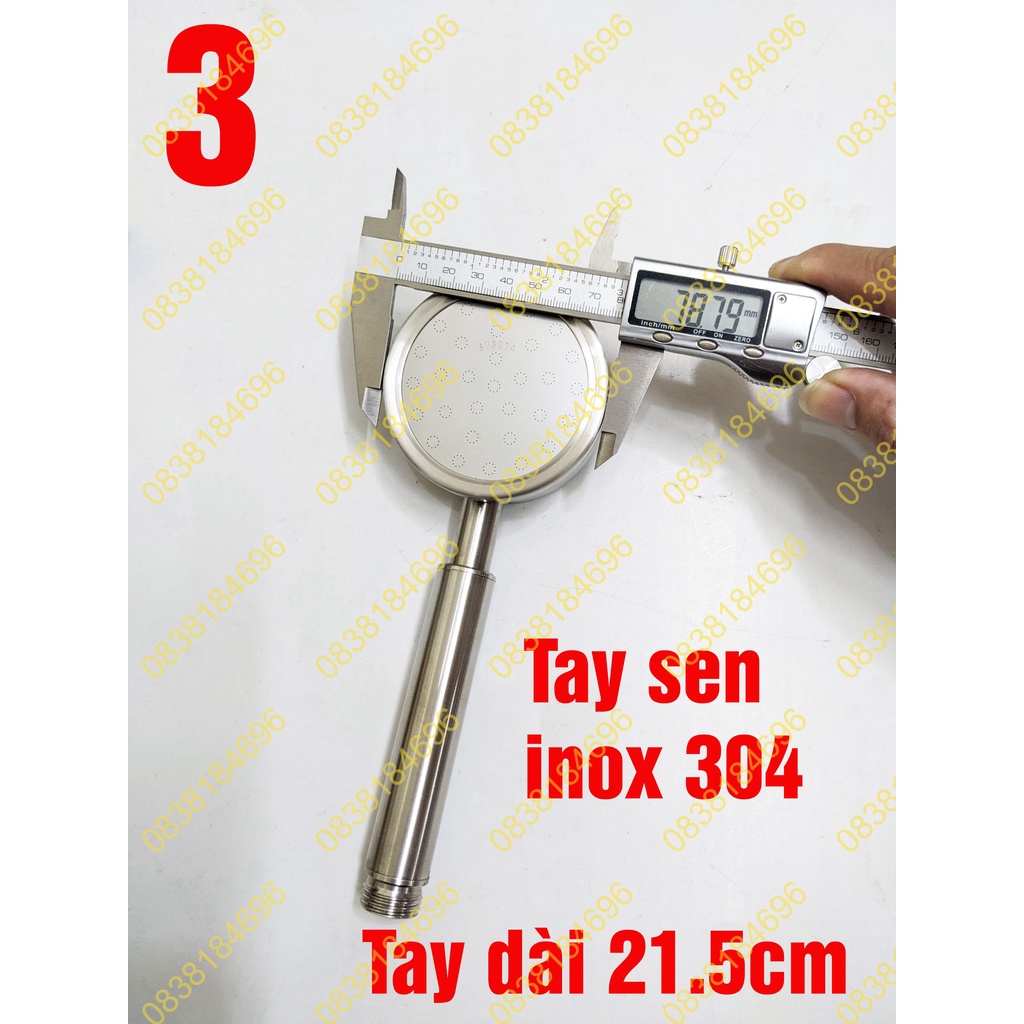 Tay sen tăng áp 400% áp lực nước - Inox 304 cao cấp giá rẻ NK01