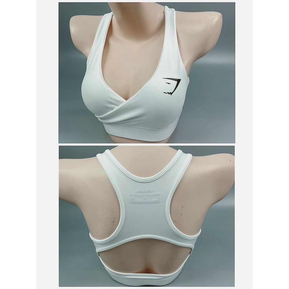 Bra GS đắp chéo chất thun co giãn thấm hút mồ hôi tuyệt đối- 091- Yoga An Viên