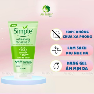 Sữa rửa mặt Simple Sensitive Skin Experts