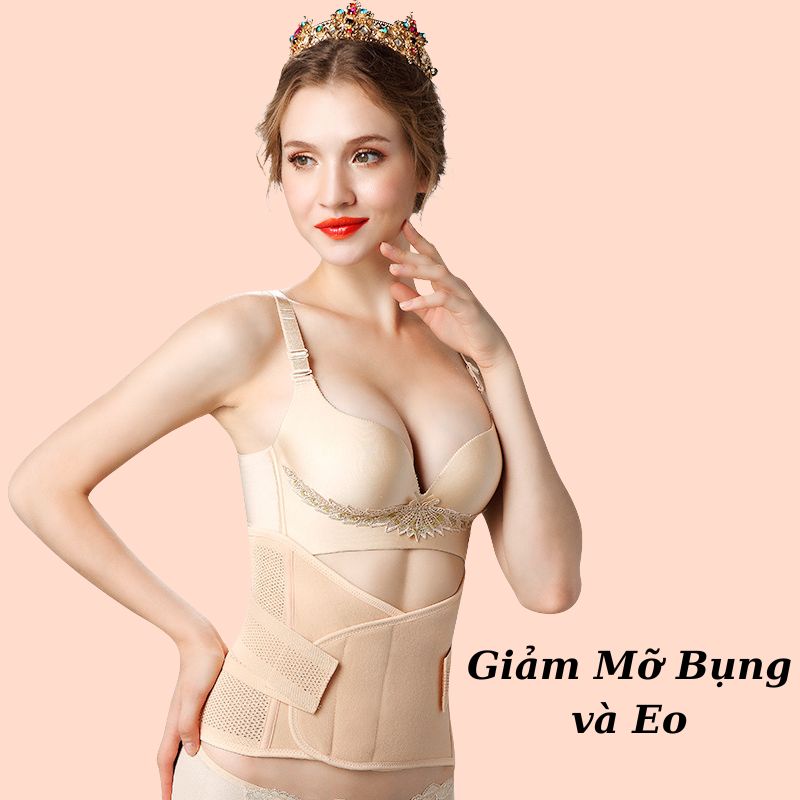 Nịt Bụng Giảm Eo Siêu Tốt, Nịt Giảm Mỡ Bụng Tăng Kích Thường Vòng 3 - 3331