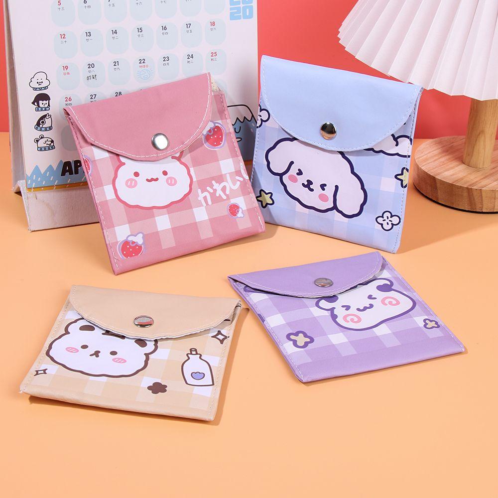 Túi Đựng Mỹ Phẩm / Tai Nghe Hình Gấu Dễ Thương