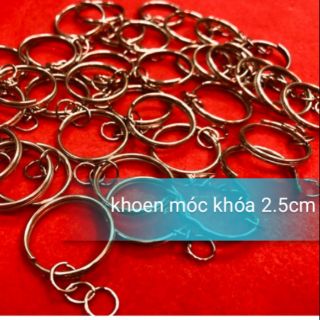 Khoen móc khóa kích thước 2.5cm