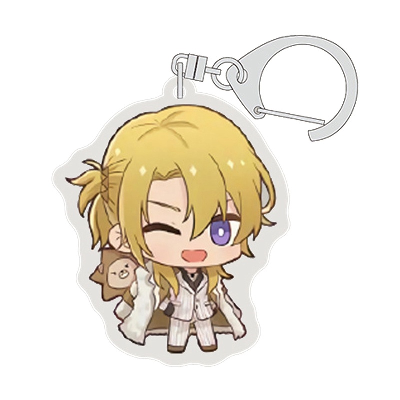 Móc Khóa Nhựa Acrylic In Hình Nijisanji Luxiem Mysta Rias