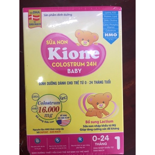 Sữa non kione colostrum 24h baby 16.000mg hộp 5g*24 gói