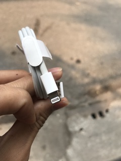 Cáp sạc iPhone X Lightning Bóc Máy Xịn BH 12 Tháng