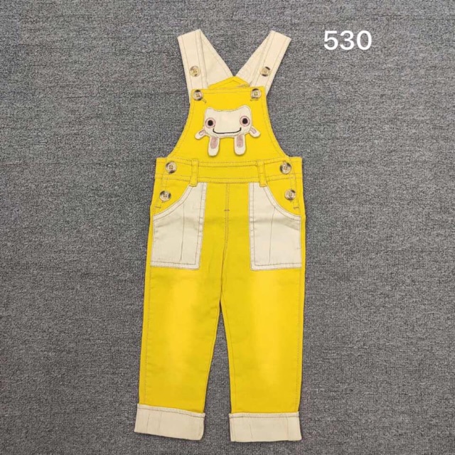 Quần yếm thô cho bé