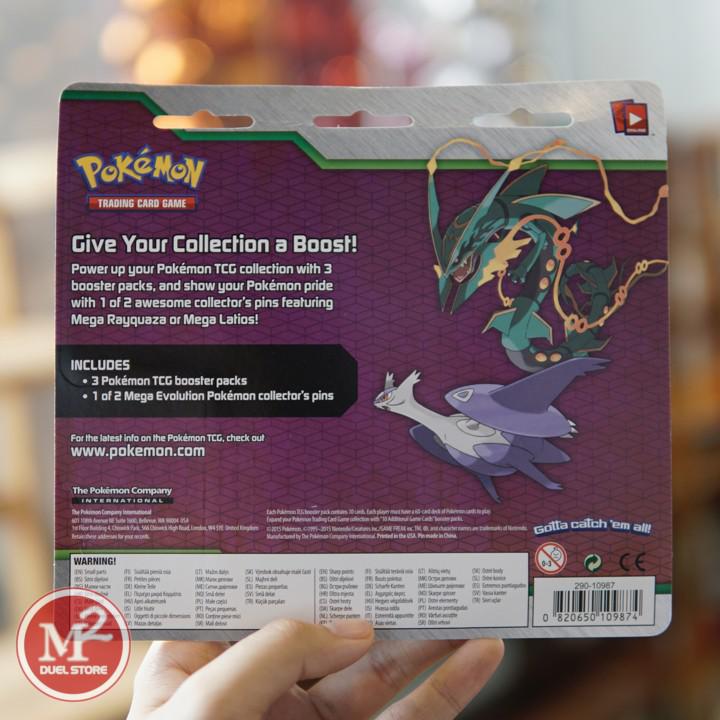 Bán Bộ thẻ bài Pokemon Mega Evolution Set 2: Phiên Bản Huy Hiệu Mega Latios - Sản xuất tại Mỹ