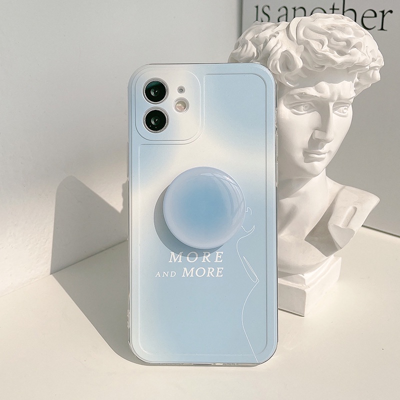 Ốp Lưng +  Giá Đỡ Điện Thoại Iphone TPU MORE and MORE 11 Pro Max X Xr Xs Max 12 pro max 13 pro max 14 proms