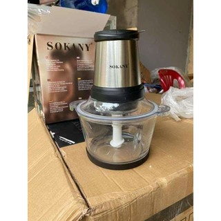 Máy xay thịt SOKANY 2 tầng lưỡi xay thịt -bh 3th