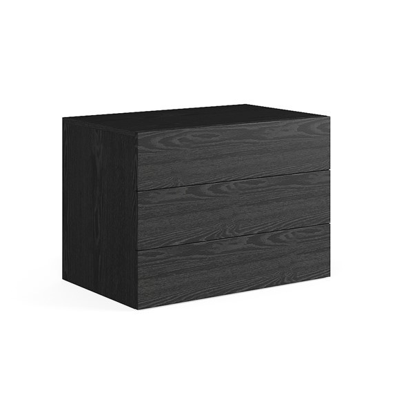 NOVA, Tủ đựng đồ lưu trữ 3 ngăn kéo size lớn DRA_077, 108x48x54cm, tủ gỗ Scandi Home