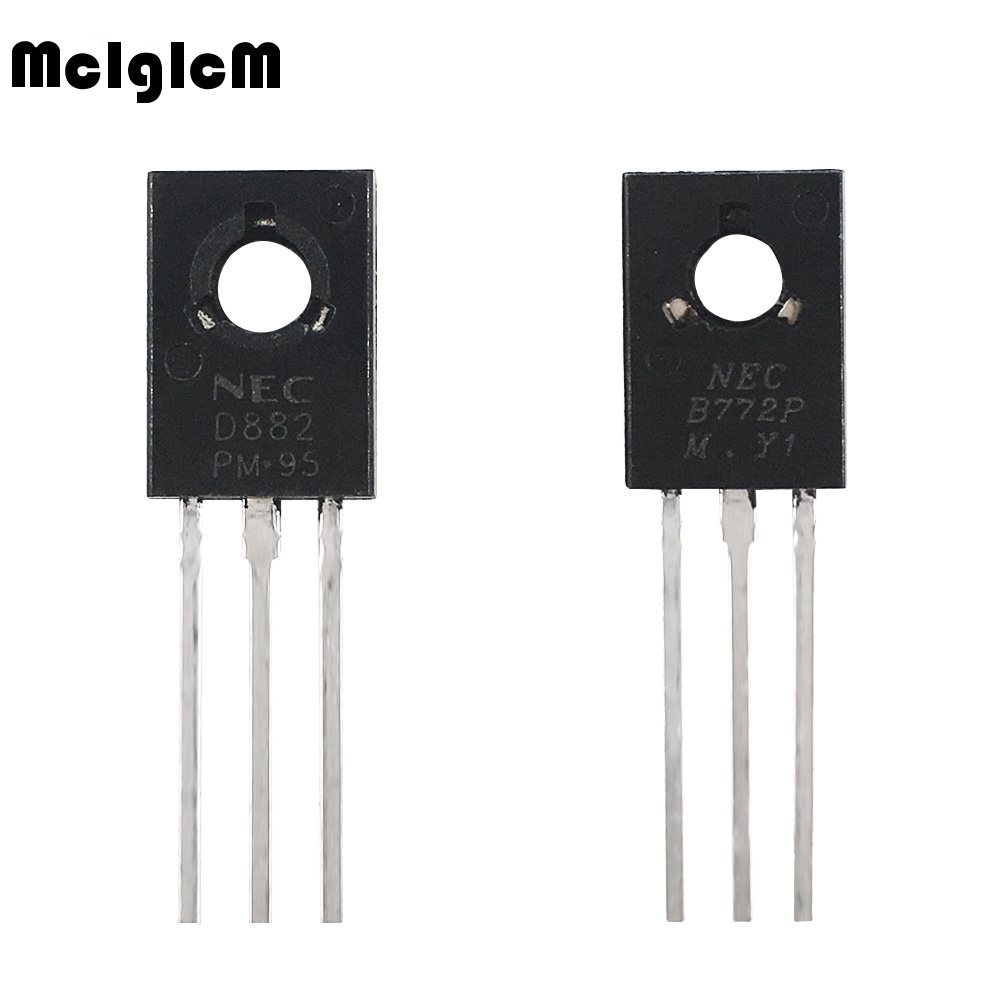 Bộ 20 Linh kiện TO-126-D882-B772 , C2383Y BÁN DẪN 3 CỰC hang mới loại tốt chất lượng cao