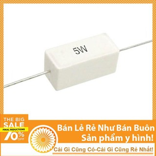 Trở Sứ 5W 0.22R (Trở Công Suất)