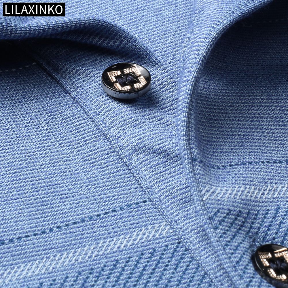 Áo Thun Polo Cotton Tay Dài Kẻ Sọc 3 Màu Thời Trang Thu Đông Cho Nam