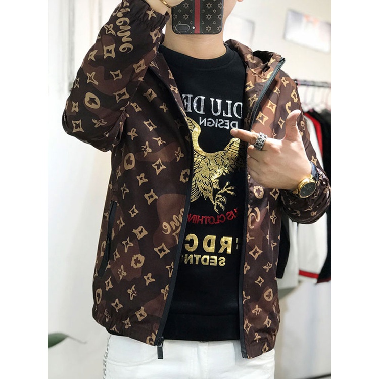 Áo khoác dù Nam Nữ Unisex Họa Tiết 3D Cao Cấp Vải dù 2 lớp Túi Có Dây Kéo Chống Nắng,Cản gió,Chống tia UV .