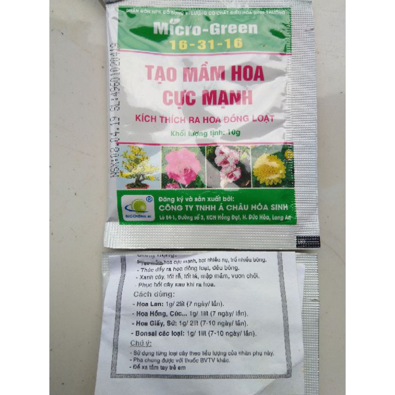 Kích Mầm-Kích Hoa Cực Mạnh