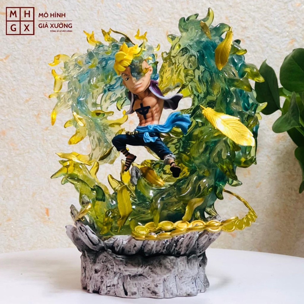 Mô hình One Piece Marco phượng hoàng G5 Cao 17cm trạng thái chiến đấu , figure mô hình one piece giá xưởng