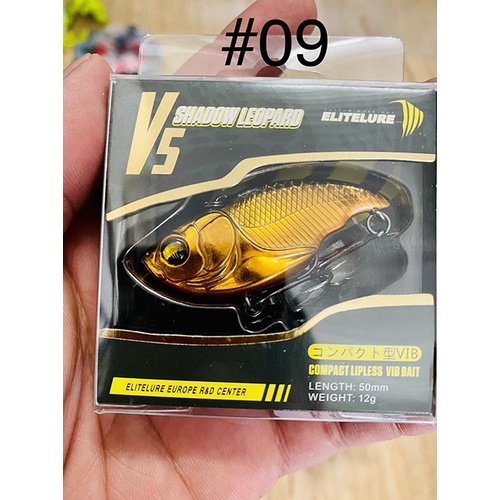 Mồi lure V5 Elite - siêu nhạy