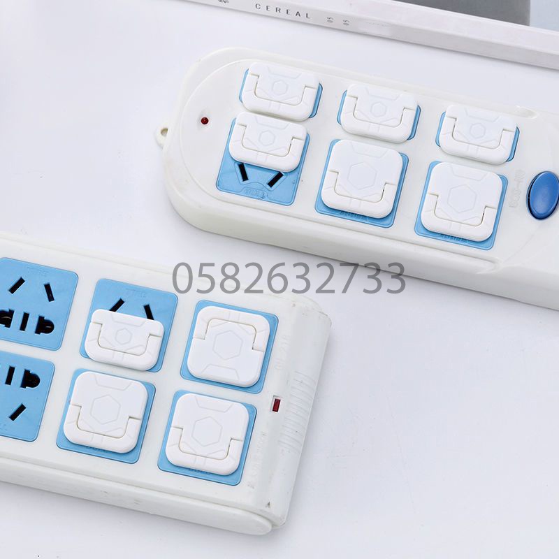 Bịt ổ điện 2 chân, 3 chân nhựa ABS cao cấp có chốt chống giật an toàn cho bé