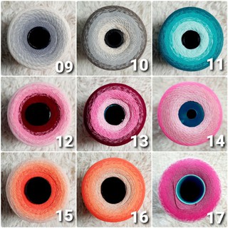 (2) Sợi cầu vồng Thái se ombre màu mới