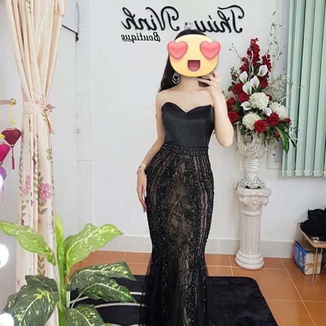 Đầm dạ hội cúp ngực