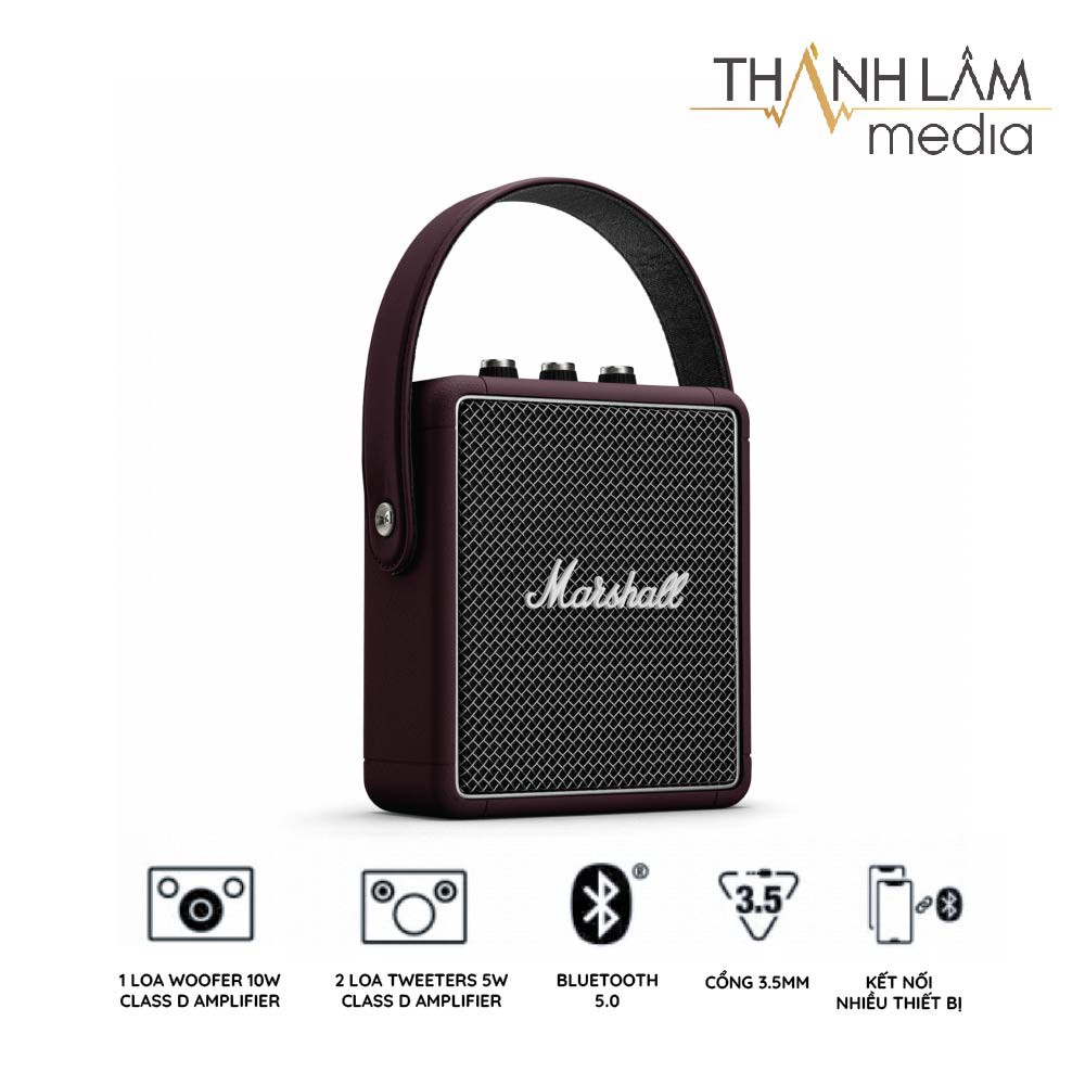 Loa bluetooth Marshall Stockwell 2 chính hãng - nhỏ gọn nghe nhạc 24h - bao test 7 ngày