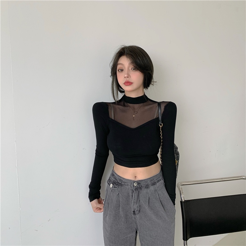 Áo thun tay dài nữ Emilyshop ulzzang