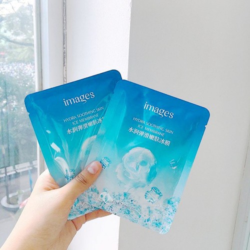 Mặt nạ đá băng Hydractinia smoothing skin ice membrane images dưỡng ẩm cấp nước, trẻ hóa làn da- Nội địa Trung