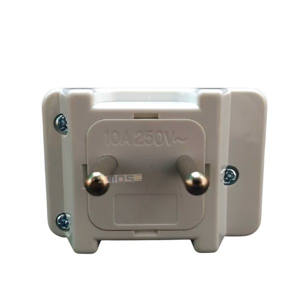 Ổ cắm du lịch chịu tải cao TOSHINO CO6S-A Thái Lan chuyển đổi 3 chấu sang 2 chấu Mos Shop