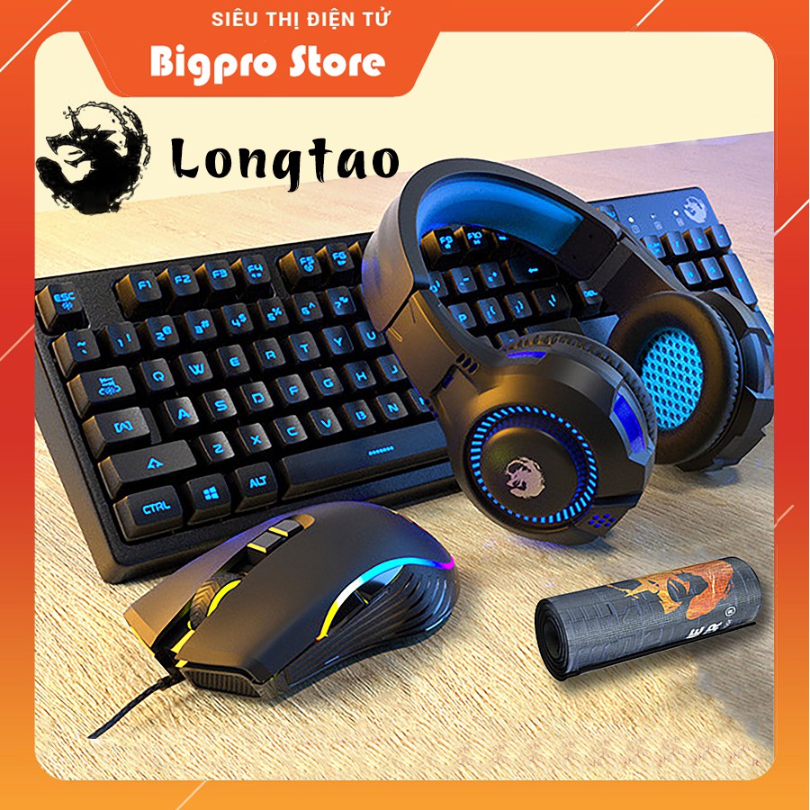 Combo Bộ bàn phím Dragon - Chuột Gaming - Tai nghe chụp tai Siêu Đẹp - Chuyên Game ( BH 12 tháng ) | BigBuy360 - bigbuy360.vn