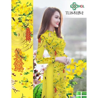 (Sẵn)Set áo dài + quần lụa