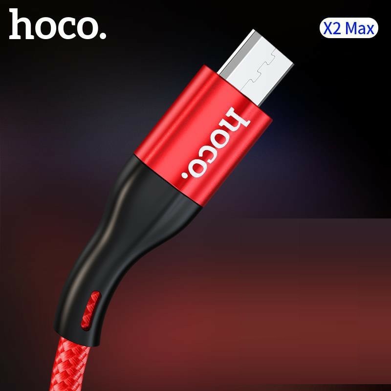 ✔CÁP DÙ SẠC NHANH DÂY DÙ HOCO X2 MAX MICRO USB 3A Chính Hãng/Dây Sạc SamSung Cáp Android-uh102