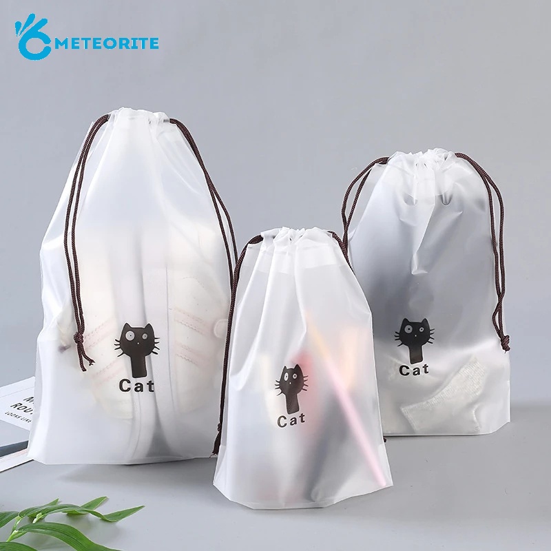 Túi Dây Rút Đựng Giày Đồ Trang Điểm Đa Năng Chống Bụi Chống Ẩm Bằng EVA