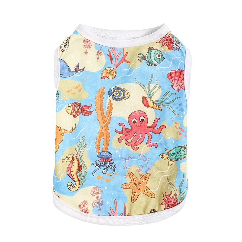 Trang Phục Chiến Đấu Pháp Mỏng Mùa Hè Đặc Biệt Cho Thú Cưng Teddy