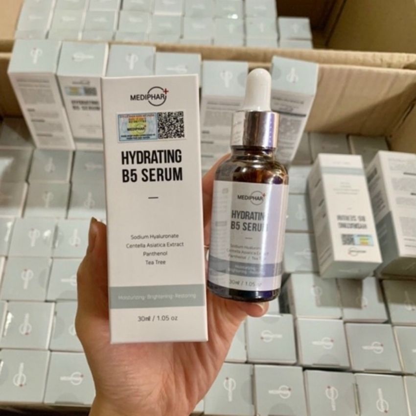 Serum B5 Mediphar, tinh chất cấp ẩm, cấp nước hỗ trợ dưỡng ẩm phục hồi da